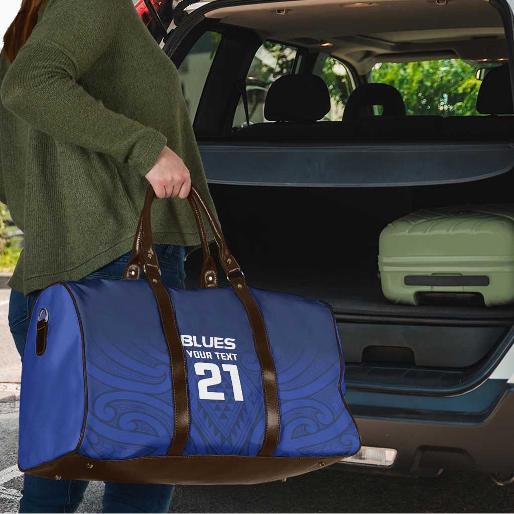 New Zealand Rugby Pacific Custom Travel Bag Kahurangi Auckland All Blue - Aussie Hoodie