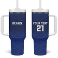 New Zealand Rugby Pacific Custom Tumbler With Handle Kahurangi Auckland All Blue