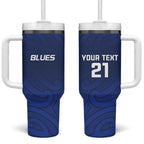 New Zealand Rugby Pacific Custom Tumbler With Handle Kahurangi Auckland All Blue