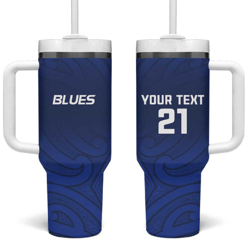 New Zealand Rugby Pacific Custom Tumbler With Handle Kahurangi Auckland All Blue