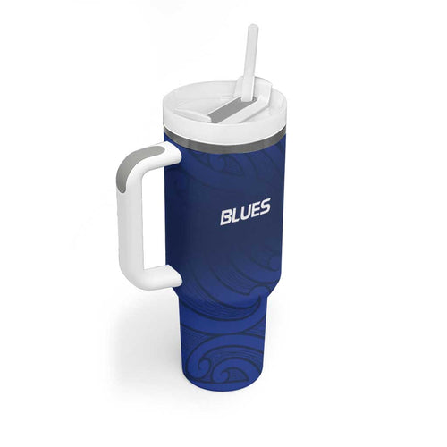 New Zealand Rugby Pacific Custom Tumbler With Handle Kahurangi Auckland All Blue