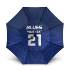 New Zealand Rugby Pacific Custom Umbrella Kahurangi Auckland All Blue - Aussie Hoodie
