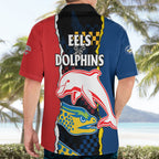 nrl-combine-dolphins-and-parra-eels-hawaiian-shirt-simple-style