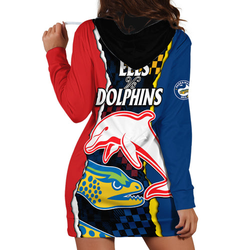 nrl-combine-dolphins-and-parra-eels-hoodie-dress-simple-style
