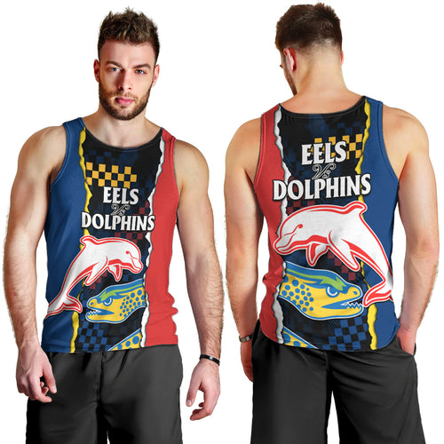 nrl-combine-dolphins-and-parra-eels-men-tank-top-simple-style
