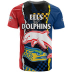 nrl-combine-dolphins-and-parra-eels-t-shirt-simple-style
