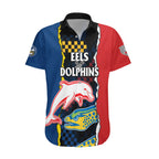 custom-text-and-number-nrl-combine-dolphins-and-parra-eels-hawaiian-shirt-simple-style