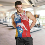 NRL Dolphins Combine Parra Eels Men Tank Top Sporty Style LT9