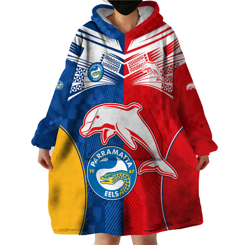 nrl-dolphins-combine-parra-eels-wearable-blanket-hoodie-sporty-style