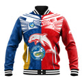 (Custom Text And Number) NRL Dolphins Combine Parra Eels Baseball Jacket Sporty Style LT9