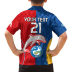 (Custom Text And Number) NRL Dolphins Combine Parra Eels Hawaiian Shirt Sporty Style LT9