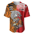 NRL Half Dolphins and Half Tigers Baseball Jersey Sporty Style LT9