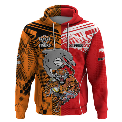 custom-text-and-number-nrl-half-dolphins-and-half-tigers-hoodie-sporty-style
