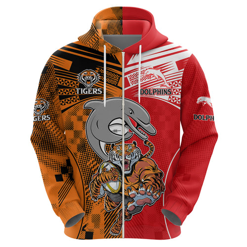custom-text-and-number-nrl-half-dolphins-and-half-tigers-hoodie-sporty-style