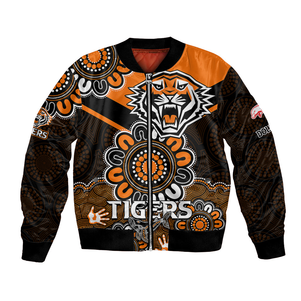 nrl-wests-tigers-combine-dolphins-rugby-bomber-jacket-aboriginal-vibe