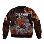 nrl-wests-tigers-combine-dolphins-rugby-bomber-jacket-aboriginal-vibe
