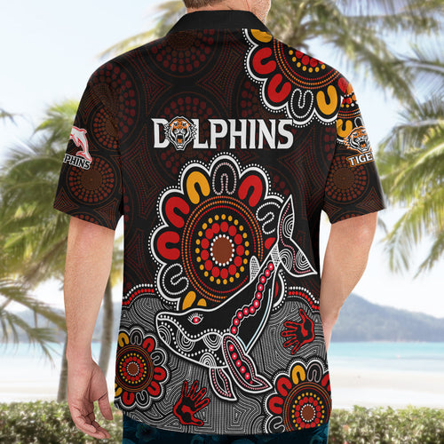 nrl-wests-tigers-combine-dolphins-rugby-hawaiian-shirt-aboriginal-vibe