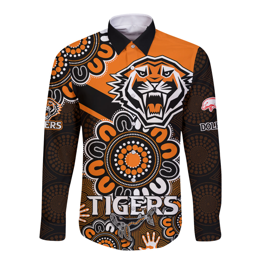 nrl-wests-tigers-combine-dolphins-rugby-long-sleeve-button-shirt-aboriginal-vibe