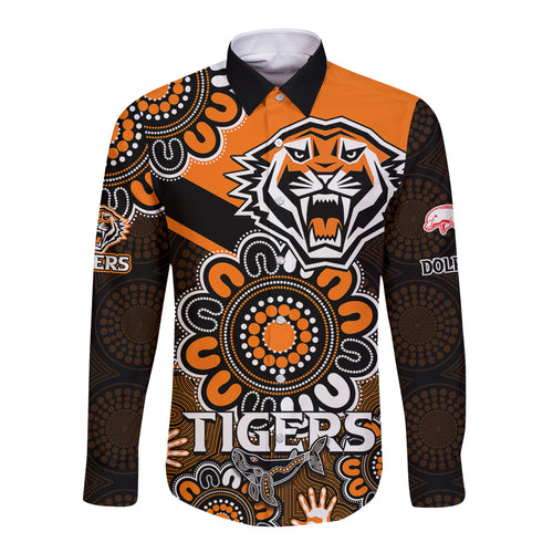 nrl-wests-tigers-combine-dolphins-rugby-long-sleeve-button-shirt-aboriginal-vibe