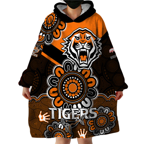 nrl-wests-tigers-combine-dolphins-rugby-wearable-blanket-hoodie-aboriginal-vibe