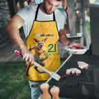 Australia Rugby Custom Apron Glory Be To Wallabies Aboriginal Motif - Aussie Hoodie