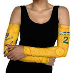 Australia Rugby Custom Arm Sleeves Glory Be To Wallabies Aboriginal Motif - Aussie Hoodie