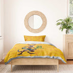 Australia Rugby Custom Bedding Set Glory Be To Wallabies Aboriginal Motif - Aussie Hoodie