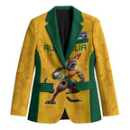 Australia Rugby Custom Blazer Glory Be To Wallabies Aboriginal Motif - Aussie Hoodie