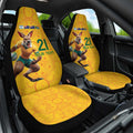 Australia Rugby Custom Car Seat Cover Glory Be To Wallabies Aboriginal Motif - Aussie Hoodie