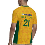 Australia Rugby Custom Rugby Jersey Glory Be To Wallabies Aboriginal Motif - Aussie Hoodie