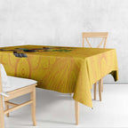 Australia Rugby Custom Tablecloth Glory Be To Wallabies Aboriginal Motif - Aussie Hoodie