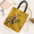 Australia Rugby Custom Tote Bag Glory Be To Wallabies Aboriginal Motif - Aussie Hoodie
