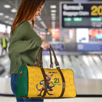 Australia Rugby Custom Travel Bag Glory Be To Wallabies Aboriginal Motif - Aussie Hoodie