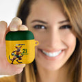 Australia Rugby Custom AirPods Case Glory Be To Wallabies Simple Pattern - Aussie Hoodie