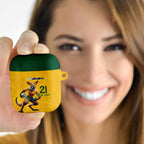 Australia Rugby Custom AirPods Case Glory Be To Wallabies Simple Pattern - Aussie Hoodie