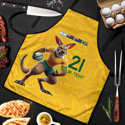 Australia Rugby Custom Apron Glory Be To Wallabies Simple Pattern - Aussie Hoodie