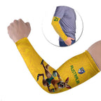 Australia Rugby Custom Arm Sleeves Glory Be To Wallabies Simple Pattern - Aussie Hoodie