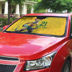 Australia Rugby Custom Auto Sun Shade Glory Be To Wallabies Simple Pattern - Aussie Hoodie
