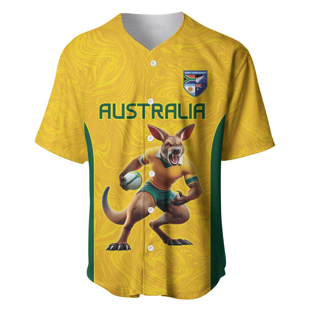 Australia Rugby Custom Baseball Jersey Glory Be To Wallabies Simple Pattern - Aussie Hoodie