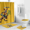 Australia Rugby Custom Bathroom Set Glory Be To Wallabies Simple Pattern - Aussie Hoodie
