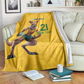 Australia Rugby Custom Blanket Glory Be To Wallabies Simple Pattern - Aussie Hoodie