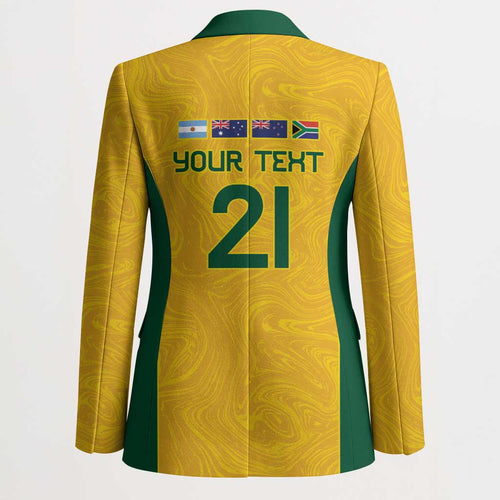 Australia Rugby Custom Blazer Glory Be To Wallabies Simple Pattern - Aussie Hoodie