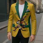 Australia Rugby Custom Blazer Glory Be To Wallabies Simple Pattern - Aussie Hoodie