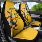 Australia Rugby Custom Car Seat Cover Glory Be To Wallabies Simple Pattern - Aussie Hoodie