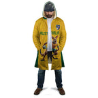 Australia Rugby Custom Cloak Glory Be To Wallabies Simple Pattern - Aussie Hoodie
