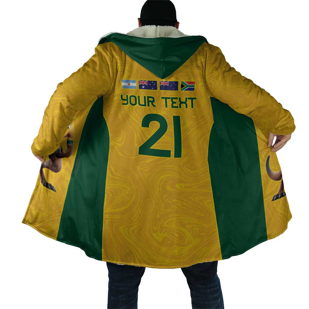 Australia Rugby Custom Cloak Glory Be To Wallabies Simple Pattern - Aussie Hoodie