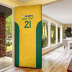 Australia Rugby Custom Door Cover Glory Be To Wallabies Simple Pattern - Aussie Hoodie