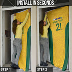 Australia Rugby Custom Door Cover Glory Be To Wallabies Simple Pattern - Aussie Hoodie