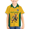Australia Rugby Custom Kid Hawaiian Shirt Glory Be To Wallabies Simple Pattern - Aussie Hoodie