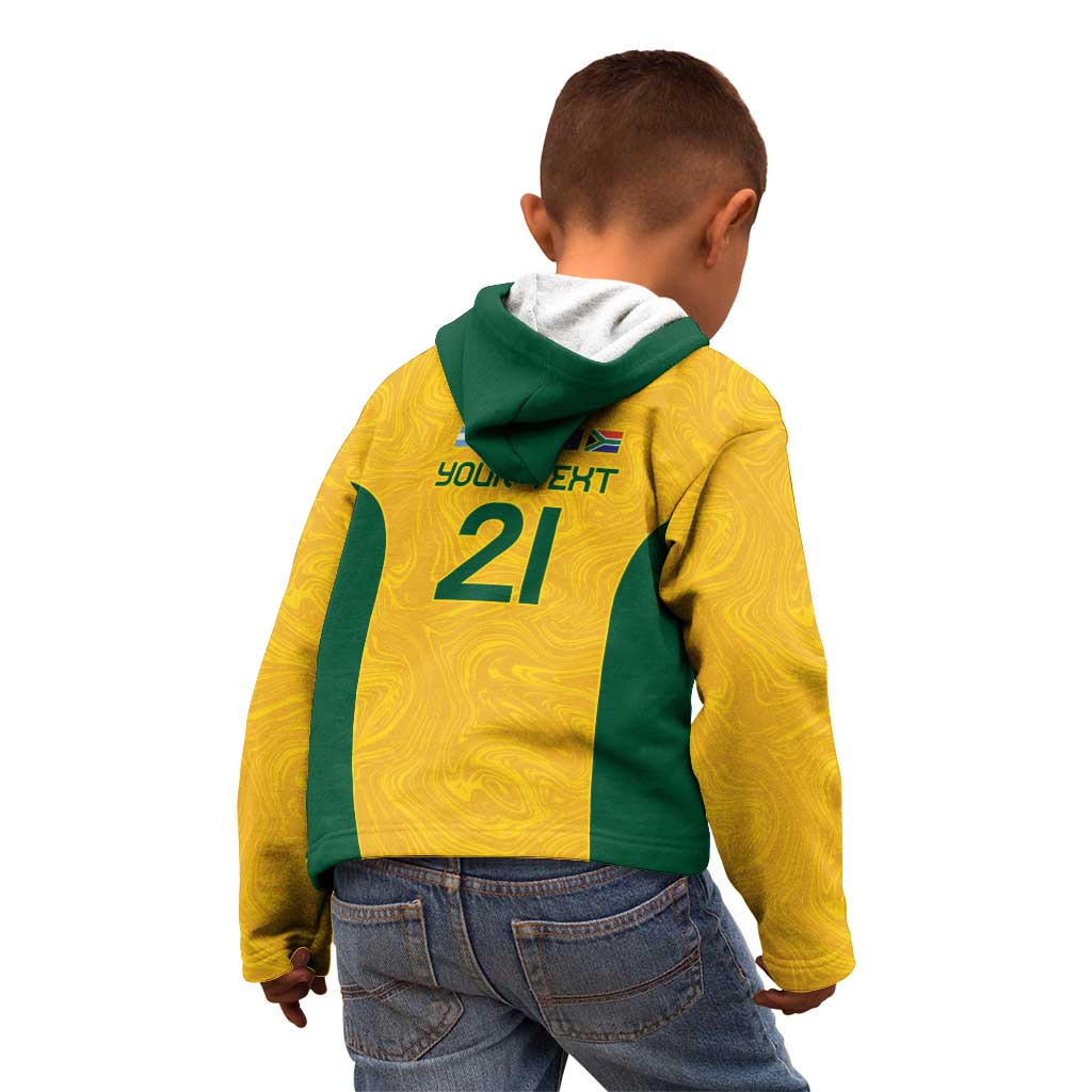 Australia Rugby Custom Kid Hoodie Glory Be To Wallabies Simple Pattern - Aussie Hoodie
